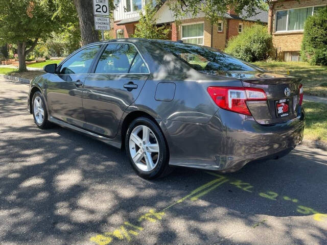 2012 Toyota Camry for sale at Socars llc in Denver, CO