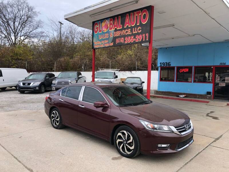 2014 Honda Accord for sale at Global Auto Sales and Service in Nashville TN