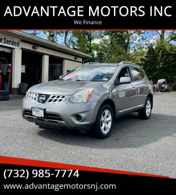 2011 Nissan Rogue for sale at ADVANTAGE MOTORS INC in Edison NJ