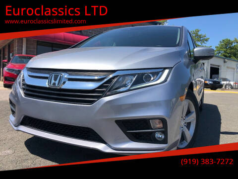 2019 Honda Odyssey for sale at Euroclassics LTD in Durham NC