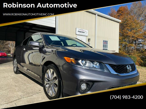 2015 Honda Accord for sale at Robinson Automotive in Albemarle NC