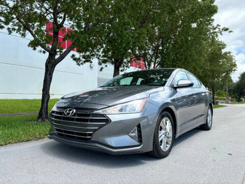 2019 Hyundai Elantra for sale at HIGH PERFORMANCE MOTORS in Hollywood FL