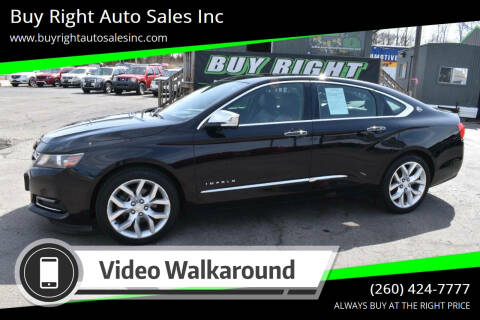 2014 Chevrolet Impala for sale at Buy Right Auto Sales Inc in Fort Wayne IN