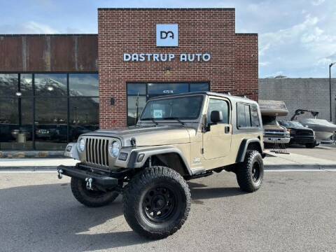 2004 Jeep Wrangler for sale at Dastrup Auto in Lindon UT