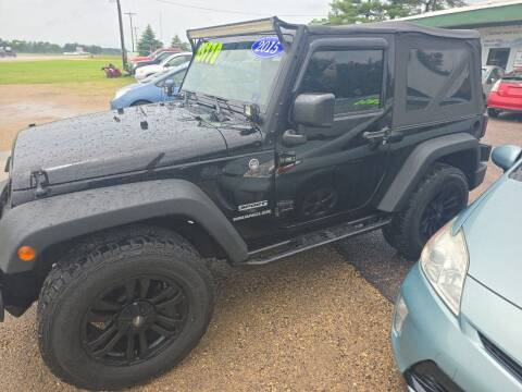 2015 Jeep Wrangler for sale at SCENIC SALES LLC in Arena WI