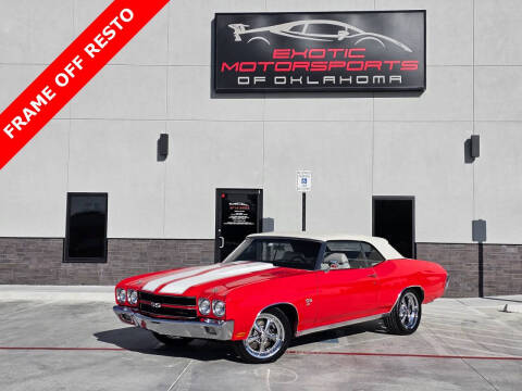 1970 Chevrolet Chevelle for sale at Exotic Motorsports of Oklahoma in Edmond OK