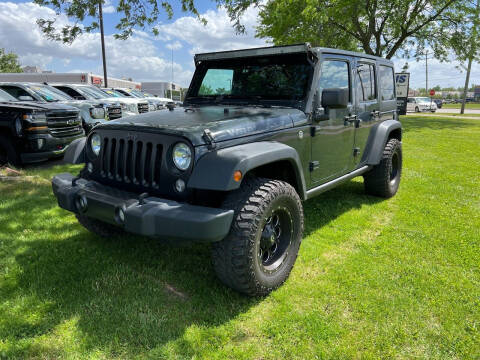 2017 Jeep Wrangler Unlimited for sale at Dean's Auto Sales in Flint MI