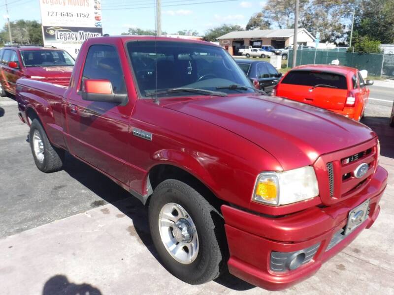 2007 Ford Ranger for sale at LEGACY MOTORS INC in New Port Richey FL