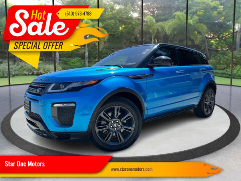 2018 Land Rover Range Rover Evoque for sale at Star One Motors in Hayward CA