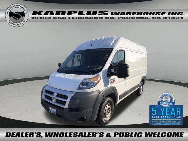 2015 RAM ProMaster for sale at Karplus Warehouse in Pacoima CA