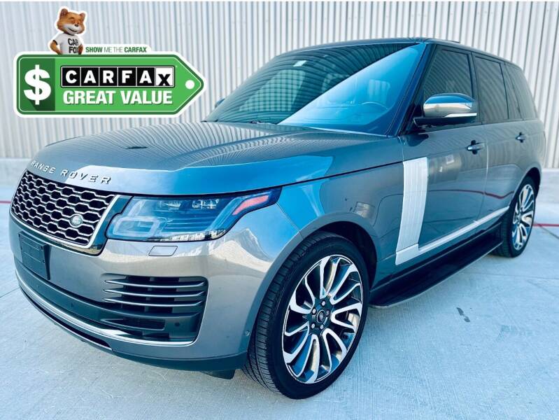 2019 Land Rover Range Rover for sale at ATX Auto Dealer LLC in Kyle TX