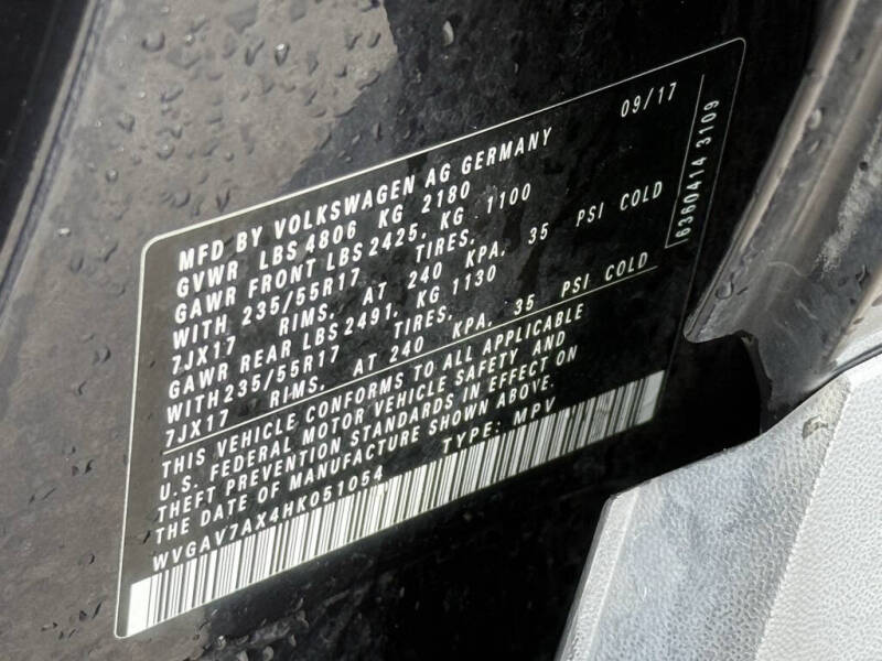 2017 Volkswagen Tiguan