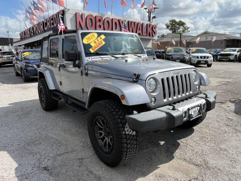 2018 Jeep Wrangler JK Unlimited Sahara