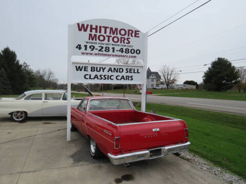 1965 Chevrolet El Camino for sale at Whitmore Motors in Ashland OH