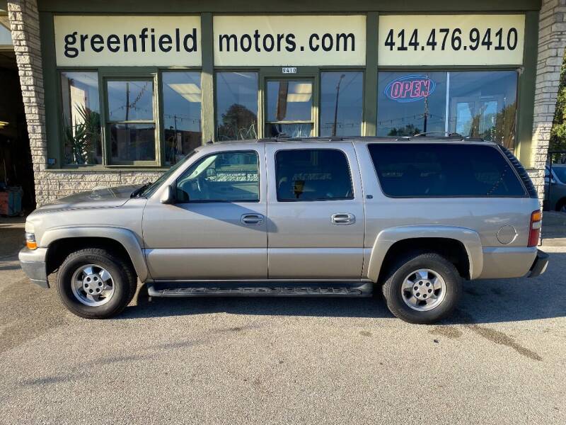 2003 Chevrolet Suburban for sale at GREENFIELD MOTORS in Milwaukee WI