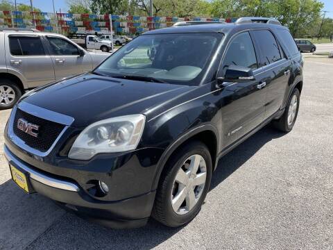 2008 GMC Acadia for sale at AMERICAN AUTO COMPANY in Beaumont TX