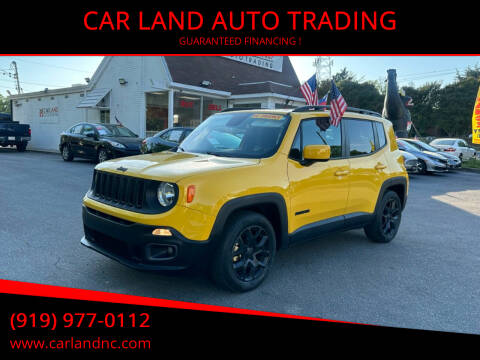 2015 Jeep Renegade for sale at CAR LAND  AUTO TRADING in Raleigh NC