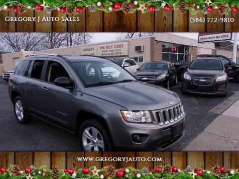 2012 Jeep Compass for sale at Gregory J Auto Sales in Roseville MI