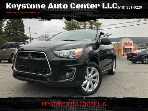 2014 Mitsubishi Outlander Sport for sale at Keystone Auto Center LLC in Allentown PA