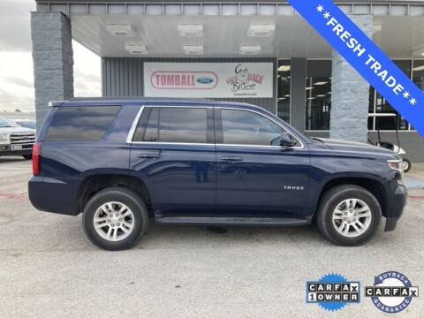 2018 Chevrolet Tahoe for sale at TOMBALL FORD INC in Tomball TX