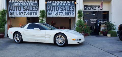 2002 Chevrolet Corvette for sale at Affordable Imports Auto Sales in Murrieta CA