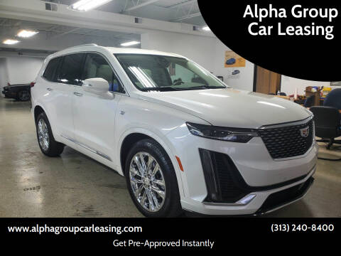 2021 Cadillac XT6 for sale at Alpha Group Car Leasing in Redford MI