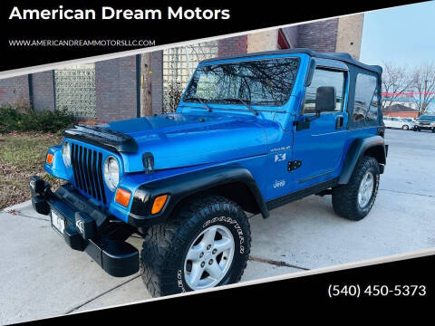 2002 Jeep Wrangler X