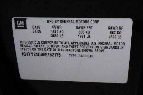 2005 Chevrolet Corvette