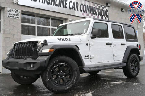2020 Jeep Wrangler Unlimited for sale at The Highline Car Connection in Waterbury CT