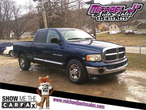 2003 Dodge Ram 2500 for sale at MICHAEL J'S AUTO SALES in Cleves OH