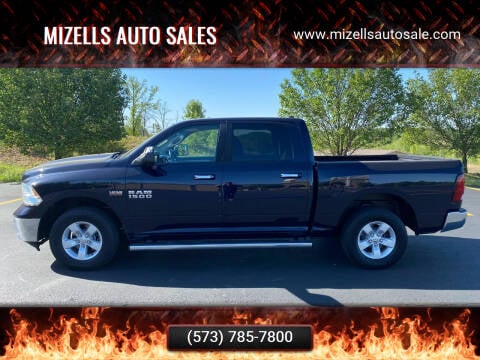 2013 RAM 1500 for sale at Mizells Auto Sales in Poplar Bluff MO