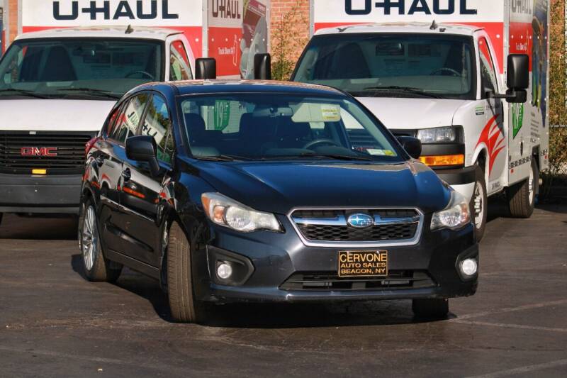2012 Subaru Impreza for sale at Cervone's Auto Sales LTD in Beacon NY