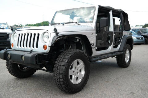 2008 Jeep Wrangler Unlimited for sale at L & S AUTO BROKERS in Fredericksburg VA