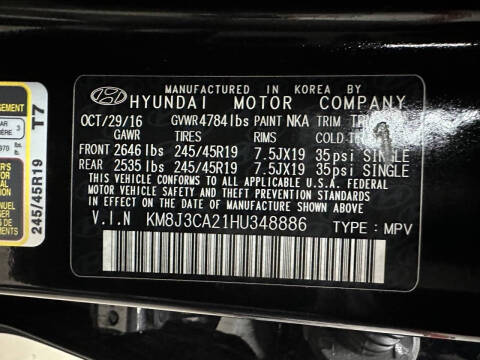 2017 Hyundai Tucson Limited