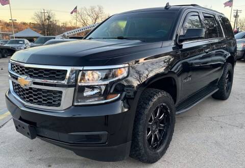 2016 Chevrolet Tahoe for sale at COSMES AUTO SALES in Dallas TX