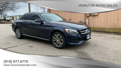 2015 Mercedes-Benz C-Class for sale at Horizon Auto Sales in Raleigh NC
