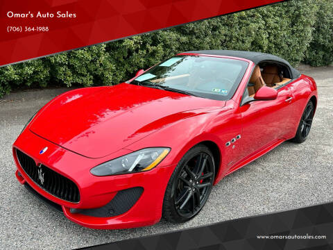 2017 Maserati GranTurismo for sale at Omar's Auto Sales in Martinez GA