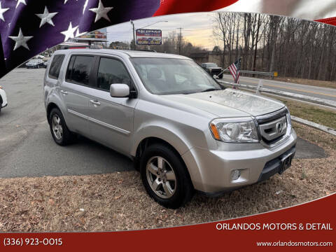 2010 Honda Pilot for sale at Orlandos Motors & Detail in Winston Salem NC
