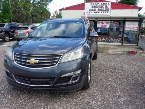 2014 Chevrolet Traverse for sale at EAST LAKE TRUCK & CAR SALES in Holiday FL