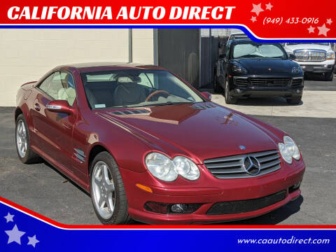 2003 Mercedes-Benz SL-Class for sale at CALIFORNIA AUTO DIRECT in Costa Mesa CA