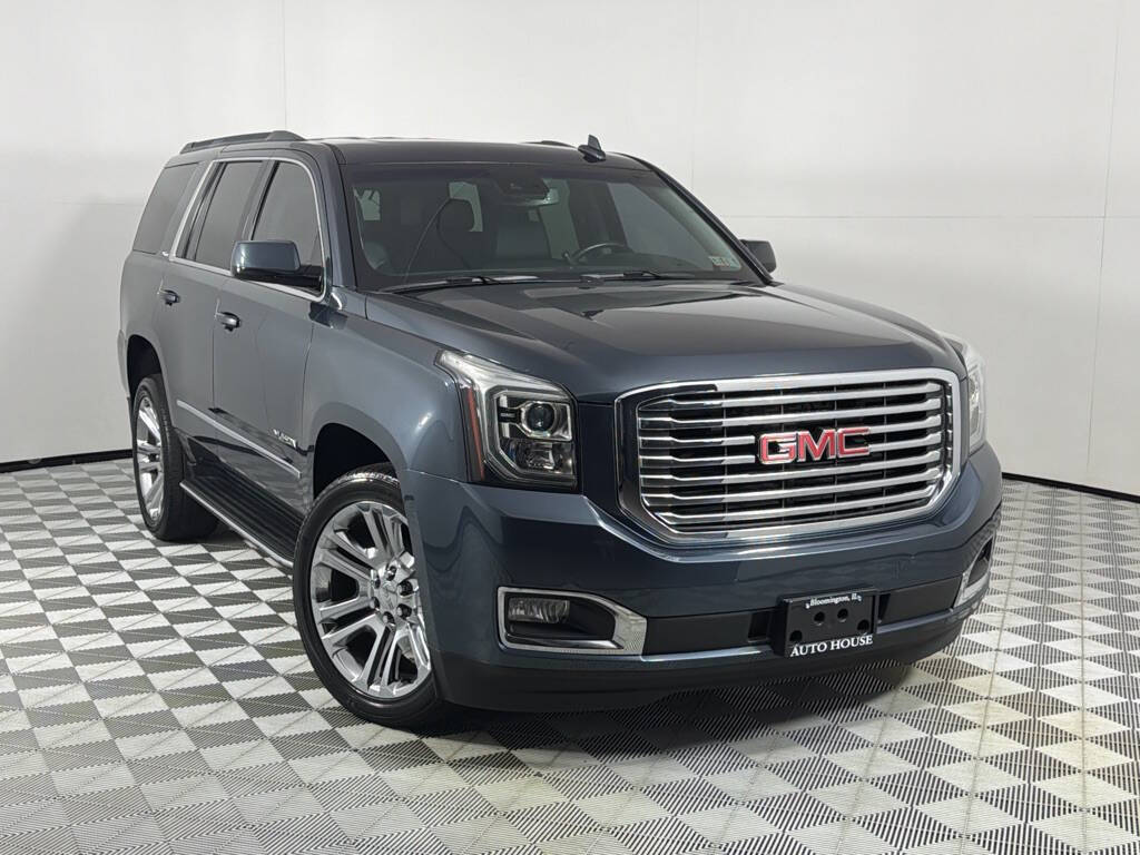 Gray 2019 GMC Yukon SLT 4x4 SLT 4dr SUV 2