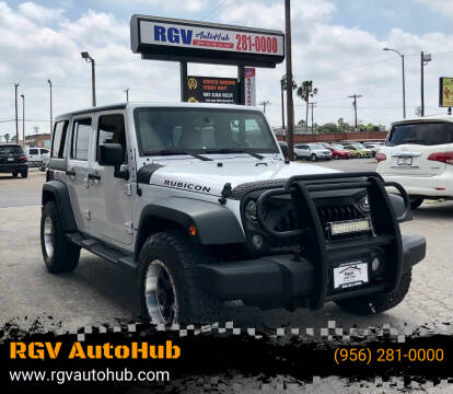 2015 Jeep Wrangler Unlimited for sale at RGV AutoHub in Harlingen TX