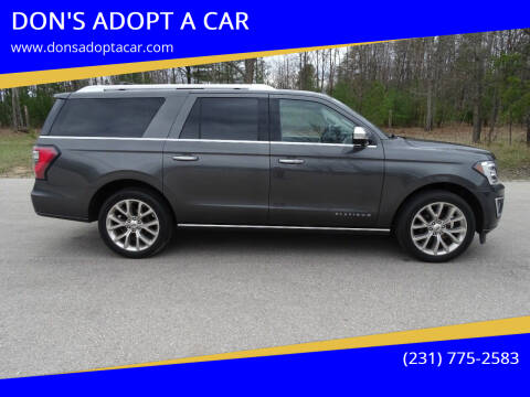 2019 Ford Expedition MAX for sale at DON'S ADOPT A CAR in Cadillac MI