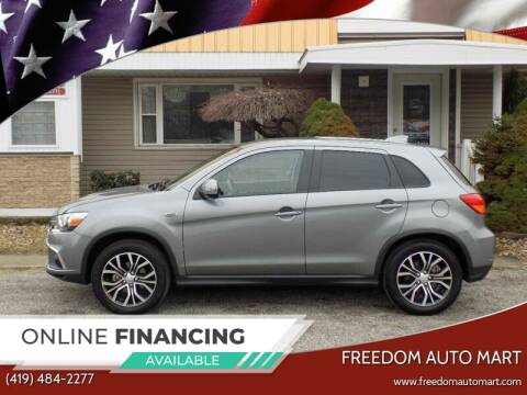 2018 Mitsubishi Outlander Sport for sale at Freedom Auto Mart in Bellevue OH