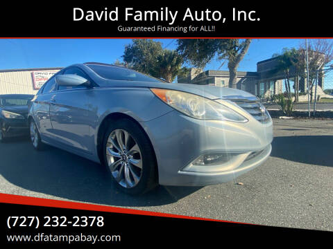 2017 Hyundai Sonata for sale at David Family Auto, Inc. in New Port Richey FL