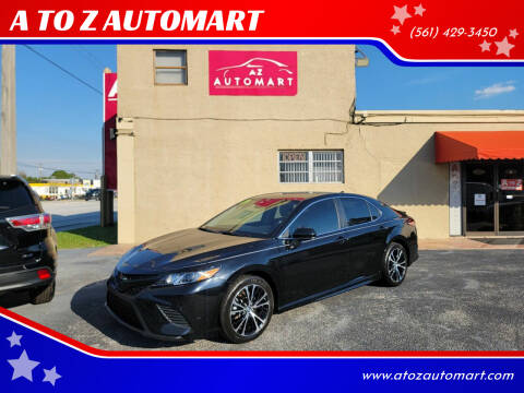 2019 Toyota Camry for sale at A TO Z  AUTOMART in West Palm Beach FL