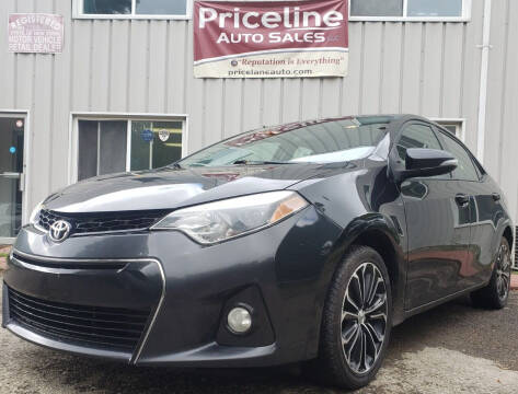 2015 Toyota Corolla for sale at PRICELINE AUTOS in Binghamton NY