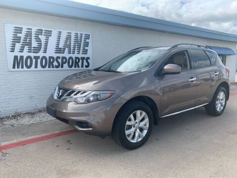 2014 Nissan Murano for sale at Fast Lane Motorsports in Arlington TX
