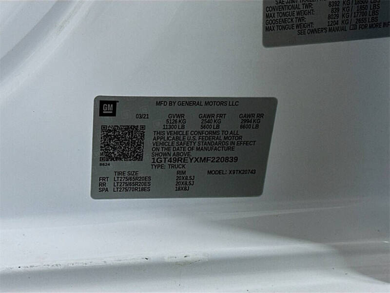 2021 GMC Sierra 2500HD