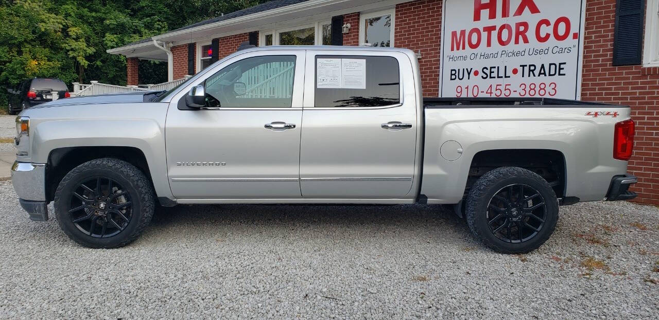 2017 Chevrolet Silverado 1500 for sale at Hix Motor Co in Jacksonville, NC